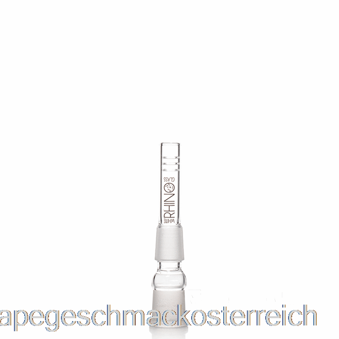 White Rhino 19/19 Glas-Downstem 3-Zoll-Vape-Geschmack